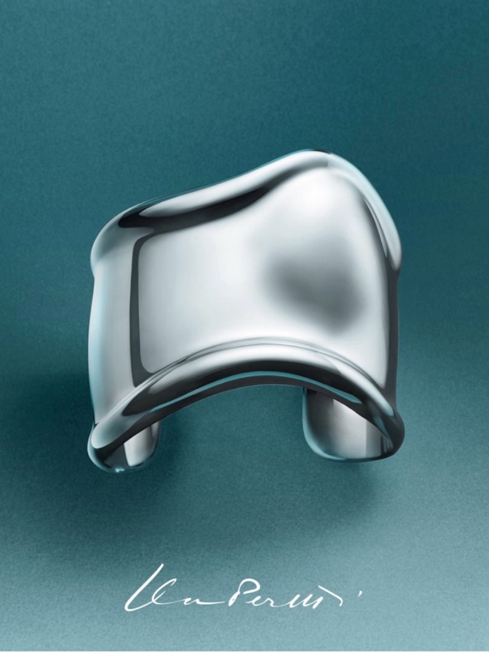 Tiffany & Co. Sculpted Silver Cuff Bracelet
